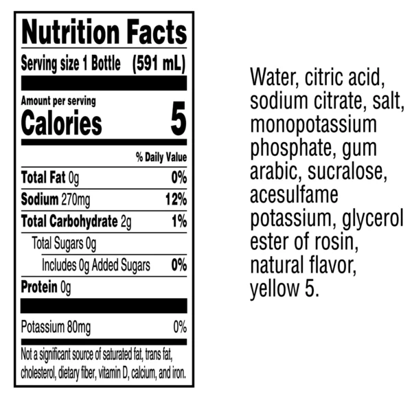 Gatorade Zero Sugar Thirst Quencher Lemon Lime Sports Drinks - Image 3